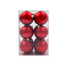 Bauble Matte Red 70mm - 12 Pack