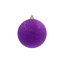 Bauble Glitter Purple 100mm