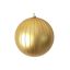 Bauble Matte Gold with Champagne Glitter 150mm