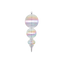 Finial Transparent Iridescent  60cm [ACR]