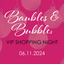 Baubles and Bubbles VIP Shopping Night