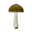 Mushroom Hanging Green 11cm