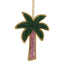Palm Tree Sequin Hanging 14cm