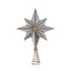 Tree Topper Mirrored 9 Point Champagne 14cm