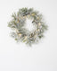 Native Wreath with Berries Frosty 50cm