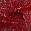 Table Runner Red Sequin 1.8m