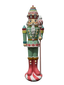 Nutcracker With lights Teal Jacket and Pink Boots 119cm