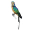 Parrot Perched Green Wings 42cm
