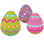 Lantern Paper Easter Egg Purple Pink Green