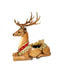 Deer Sitting with Flowerpot 150cm