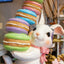 Rabbit Macaron Stack 90cm