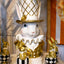 Rabbit Mad Hatter Gold Bust 46cm