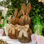 Rabbit Rustic Brown 74cm