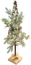 Scandinavian Tree with Lights Decoration Green 70cm