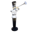 Toy Soldier White and Silver with Trumpet