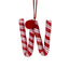 Candy Cane Letter "A-Z"  10cm.