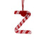 Candy Cane Letter "A-Z"  10cm.