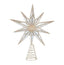 Tree Topper Mirrored 9 Point Champagne 28cm