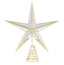 Tree Topper Mirrored 5 Point Gold 28cm